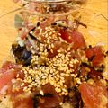 フニータ's cooksnap of when they made 簡単アヒポキ（マグロと塩昆布　ごま油和）.