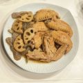 なつき☆ミ's cooksnap of when they made お酢で旨い！☆手羽先とレンコンの炒め煮.