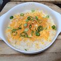 miko☆もち's cooksnap of when they made 朝食に♪簡単☆とろける♡卵チーズご飯☆.