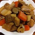 ゆーみ28110's cooksnap of when they made 簡単！めんつゆで筑前煮.