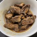 わんず's cooksnap of when they made 【プリプリとろとろ】鶏肝の甘辛煮.