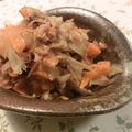 3mamakuma's cooksnap of when they made シーチキンで★きんぴらごぼう.