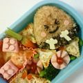 シングルみどり's cooksnap of when they made キャラ弁＊簡単♪仲良し栗ちゃんおにぎり♡.