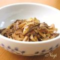 矢切のねぎちゃん's cooksnap of when they made 歯ごたえ楽しい♫舞茸とれんこんのきんぴら.