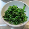 ゆりYO船長's cooksnap of when they made スティックセニョールの辛子しょうゆ和え.