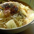 ぴーぽーバーバ's cooksnap of when they made 野菜たっぷり！香味黒ちゃんぽん。.