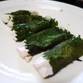 ほなみつ's cooksnap of when they made 梅の塩味で食べる鶏肉のしそ（大葉）巻き.