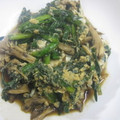 しおりんりく's cooksnap of when they made 5分！ニラとえのきの卵とじ✿.