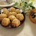 miyuki12's cooksnap of when they made お手軽♫*・. プチチョコ大福・.♦.