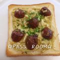 ＰＡＳＳ's cooksnap of when they made えのきがとろ～カレーミートボールトースト.