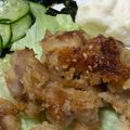 ひぃたろぉ～♪'s cooksnap of when they made ✿鶏肉のにんにく醤油ごまパン粉焼き✿.
