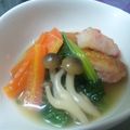 ☆calin☆'s cooksnap of when they made 味染みる～★小松菜とさつま揚げの煮浸し.