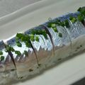 ポテぴよ's cooksnap of when they made しめさばの棒寿司.