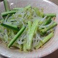 まいきち☆'s cooksnap of when they made もやしときゅうりのナムル.