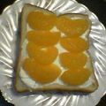 kaorulove's cooksnap of when they made ✿みかんヨーグルトトースト✿.