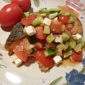 クレイプメートル's cooksnap of when they made 鮭のムニエル 野菜ソースで☆.