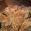 mayutaca's cooksnap of when they made 海老と枝豆の水餃子♪.