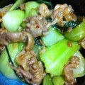 ナオミエル's cooksnap of when they made ふんわり胸肉と青梗菜の豆鼓醤炒め☆.