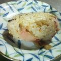 かえでん。's cooksnap of when they made ハムと搾菜の中華おにぎり.