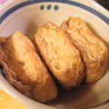 Dまいちん's cooksnap of when they made 鶏ひき肉と豆腐☆油揚げはさみ煮.