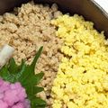 新妻あや's cooksnap of when they made 鶏そぼろ（鶏そぼろ丼・そぼろ弁当）.