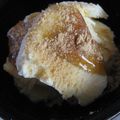 あっこりんママ's cooksnap of when they made アイスクリーム☆きなこ黒蜜かけ.