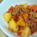 ｊ−ｊ−ｆ's cooksnap of when they made 豚とじゃがいものトマト煮込み.