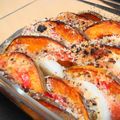 まきーころ's cooksnap of when they made 南瓜とトマトのコンソメチーズ焼き.