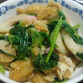 あんこっち's cooksnap of when they made 小松菜と油揚げの炒め煮.