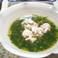 Haru Haru's cooksnap of when they made 白子の湯引き　三つ葉と柚子のあんかけ.