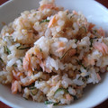 kahoo's cooksnap of when they made 鮭とゴマの混ぜごはん.
