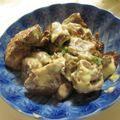 miyuki12's cooksnap of when they made 鶏レバーの白味噌チーズ和え☆山葵風味.
