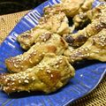 ちべターリー's cooksnap of when they made 鶏手羽のこってりにんにく焼き.