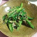 ＴＯＭＯＷＡＴ's cooksnap of when they made 分葱とアスパラの炒め物.
