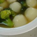 yurian21's cooksnap of when they made 菜の花とろり芋入りすーぷ.