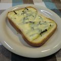 ★さや☆すん★'s cooksnap of when they made 和風ピザトースト♪わさび醤油マヨが最高〜.