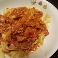 サトモユリア's cooksnap of when they made キャベツのミートソースがけ.