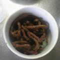 はしらこ's cooksnap of when they made うどんが「チョコかりんとう」に大変身！.