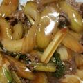 のりねぇねぇ's cooksnap of when they made 牛肉とセロリ☆オイスター炒め.