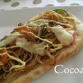 ここあママ's cooksnap of when they made やきそばナン（゜o゜）！？.