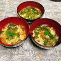 みぽぽ37's cooksnap of when they made 菊菜のかき玉汁.