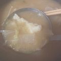ふぁんころ's cooksnap of when they made ひっつみ(すいとん)生地☆お鍋に.