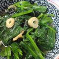 おだまり's cooksnap of when they made 松茸風味☆ほうれん草の汁だくおひたし♪.