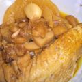 samira's cooksnap of when they made 栗と鶏とニンニクのピリ辛煮.