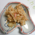 まるかば's cooksnap of when they made コーンと玉ねぎとシラスのかき揚げ。.