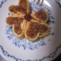 hnm07oai's cooksnap of when they made お弁当に!可愛い*かにかまハートの卵焼き.