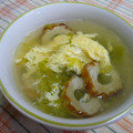 エビージョ's cooksnap of when they made 簡単うまうま♪ちくわと白菜のすまし汁.