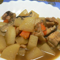 イミテ's cooksnap of when they made 友達んちの筑前煮風の煮物★大根＆鶏肉.