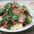 caramel-cookie's cooksnap of when they made ボリューム満天♪厚揚げと豚肉の炒め物〜.