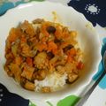 cheesedog's cooksnap of when they made ひき肉のピリカラ丼♪人参嫌い克服.